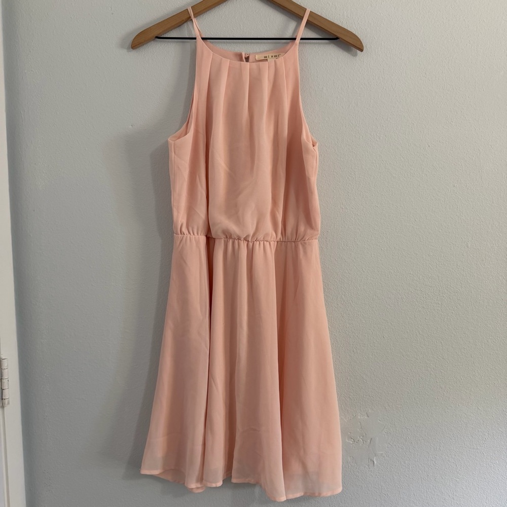 Francesca's - Blush Sundress Flirty Preppy Feminine Style